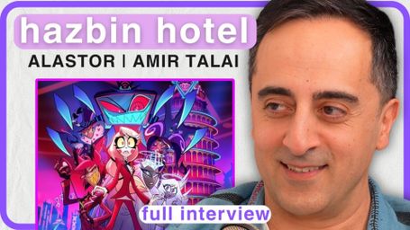 HAZBIN HOTEL SEASON 2 INTERVIEW! Amir Talai Breaks Down Alastor!