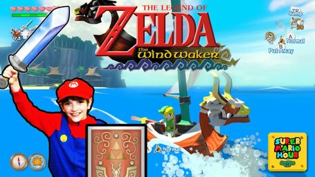 The Legend of Zelda: Windwaker INTRO Pt 1 - The Mario Kid starts a new pirate journey!