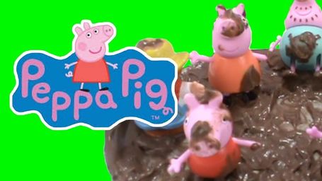 Peppa Pig Muddy Puddles And Visits Farm Toy Episodes | Peppa Pig Toy Videos