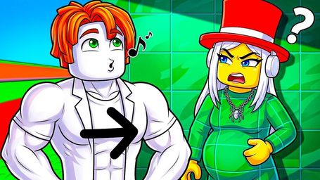 Meccha Chameleon in a Pregnant Server!
