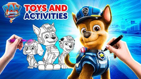 Paw Patrol - The Mighty Movie: Toys and Activities