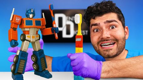 LEGO Toothbrush and Food Challenges