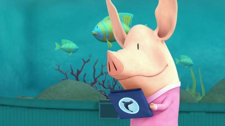 Olivia Visits the Aquarium; Olivia Goes International