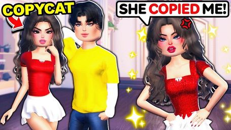 Toxic Girl Copied My Outfits So I Got Revenge In Dress To Impress!