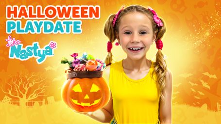 Halloween Playdate with Nastya