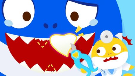 The Shark Family's Teeth Hurt!