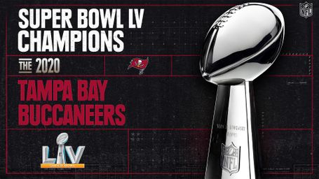 Super Bowl LV Champions - The 2020 Tampa Bay Buccaneers