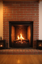 Fireplace Sounds - Burning Fireplace & Crackling Fire Sounds (NO MUSIC)