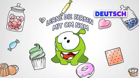 Lerne die Farben mit Om Nom