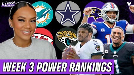 NFL Week 3 Power Rankings: Cowboys #1, Ravens & Dolphins climb, Bills enter top 10 | Liv Moods