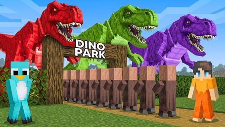 Minecraft Dino Park Mystery