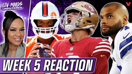 NFL Week 5 Reaction: 49ers blast Cowboys, Jets-Broncos, Jaguars-Bills, Giants-Dolphins | Liv Moods
