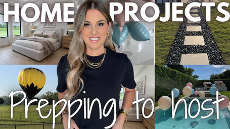 DIY HOME PROJECTS INSIDE & OUTSIDE THE HOME
