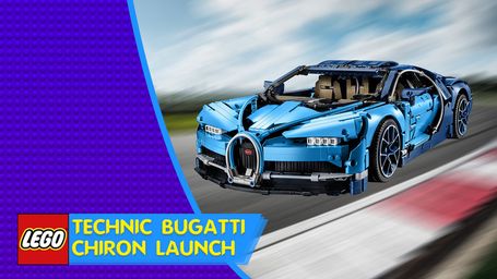 LEGO Technic Bugatti Chiron Launch