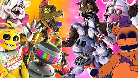 Top Five FNAF Fight Animations