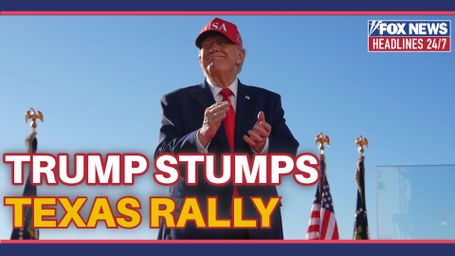 Trump Rallies in San Antonio as Texas Senate Race Tightens