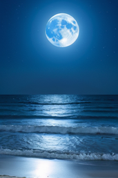 Fall Asleep On A Full Moon Night With Calming Wave Sounds - 9 Hours of Deep Sleeping on Mareta Beach