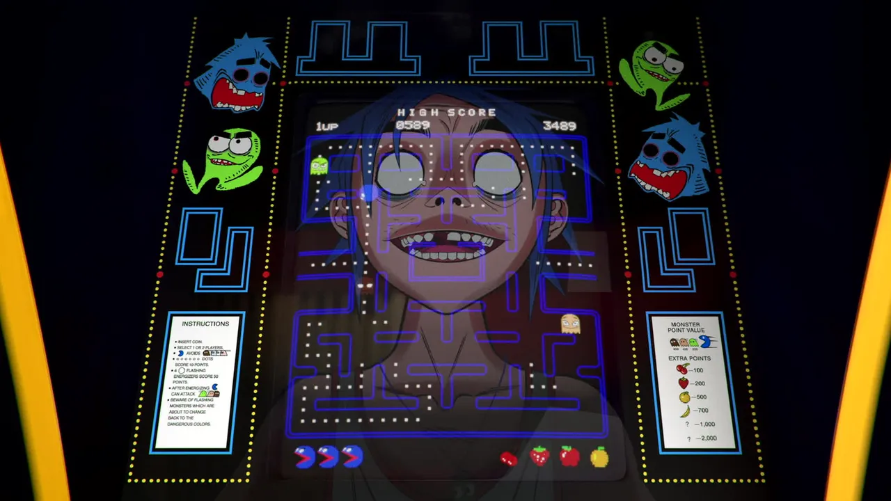 Station based on Gorillaz ft. ScHoolboy Q - PAC-MAN