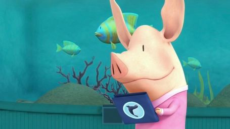 Olivia Visits the Aquarium