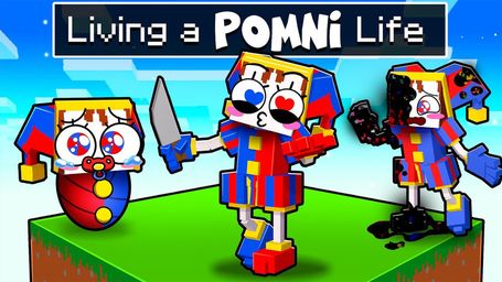 Living an Amazing Digital Circus Life in Minecraft!