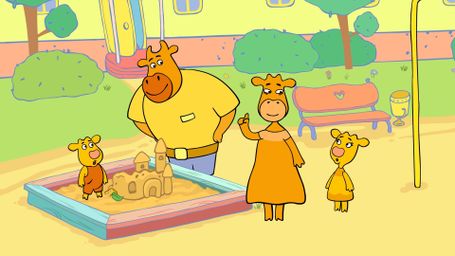 Orange Moo-Cow