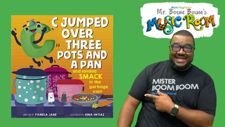 C Jumped Over Three Pots And A Pan, And Landed Smack In The Garbage Can - Musical Story