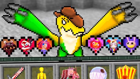 Minecraft, but There's Amazing Digital Circus Hearts