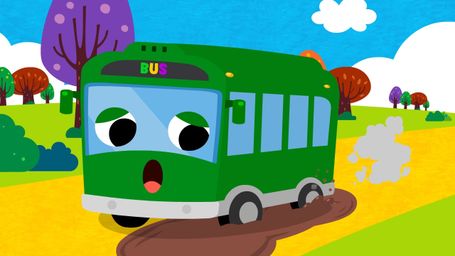 The Wheels On The Green Town Bus