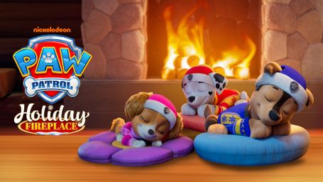 PAW Patrol Holiday Fireplace