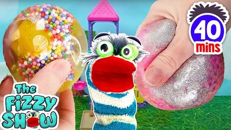 Fizzy Makes DIY Squishies With Disney Pixar Elemental, Little Mermaid Ursula & Super Mario