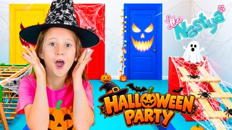Nastya Halloween Party Adventure