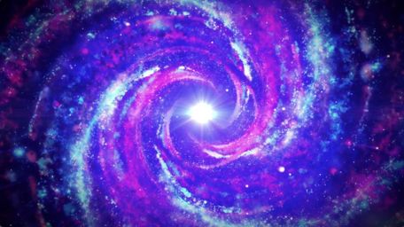 Galactic Spiral of Light - Galaxy, Space, Stars, Cosmos, Spiral, Light, Universe, Nebula, Energy, Astronomy - RELAXO is the