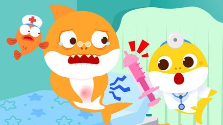 Hammerhead Shark and Shark Family