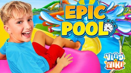 Vlad's Epic Summer Pool and Challenge Videos