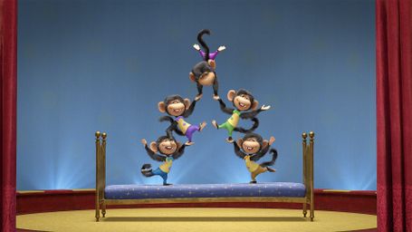 Five little monkeys jumping on the bed
