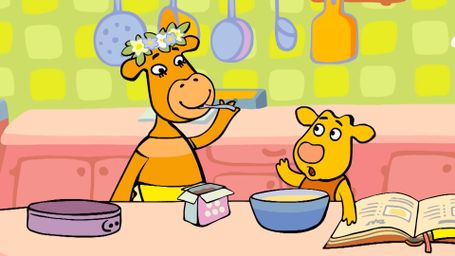 Orange Moo-Cow