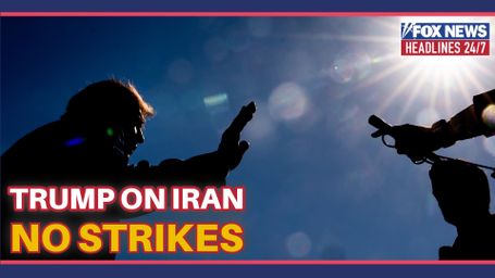Trump Rules Out Iran Military Strikes Before Midterms