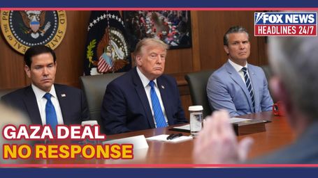Trump Outlines Middle East Peace Proposal as Gaza Strikes Continue