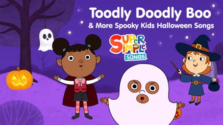 Toodly Doodly Boo! & More Spooky Kids Halloween Songs - Super Simple Songs