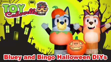 Bluey Bingo Halloween and More DIYs