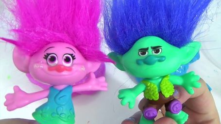 D.I.Y. Dreamworks Trolls Movie D.I.Y. Slime Containers with Poppy Branch
