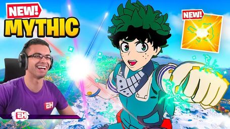 Nick Eh 30 Reacts To Dekus Smash In Fortnite