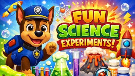 Fun Science Experiments with Paw Patrol