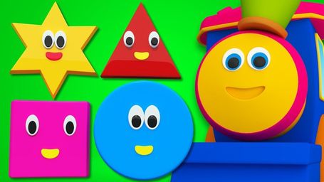 Bob The Train - Shapes Song For Kids And Baby - Adventure With Shapes - Bob Cartoons