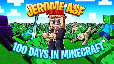 JeromeASF Survives 100 Days In Minecraft