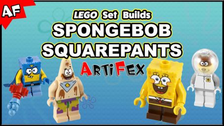 Lego Set Builds Spongebob Squarepants - Artifex