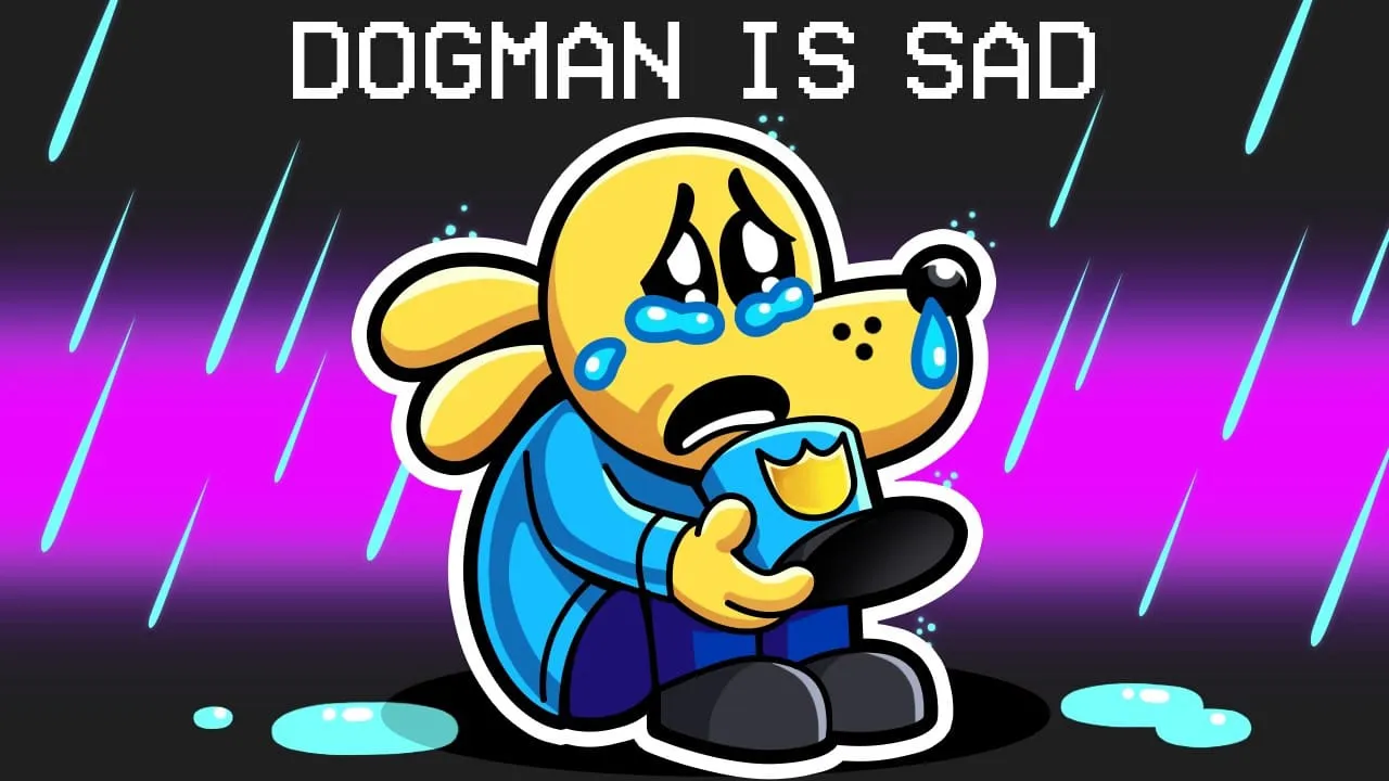 Dog Man is Sad