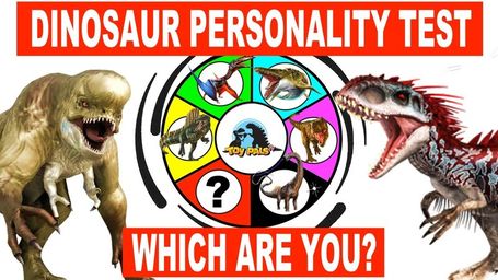 Jurassic World Rebirth Dinosaur Personality Test Spinning Wheel Game W Dino DNA