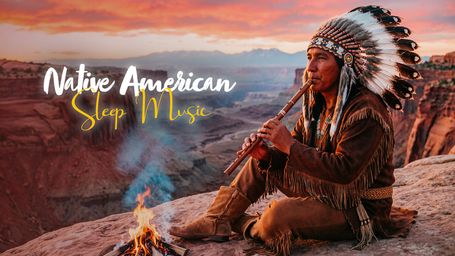 Native American Sleep Music: Canyon flute & nocturnal canyon sounds, sleep meditation