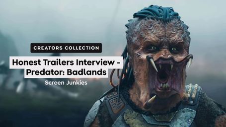 Honest Trailers Interview - Predator: Badlands - Screen Junkies - Creators Collection